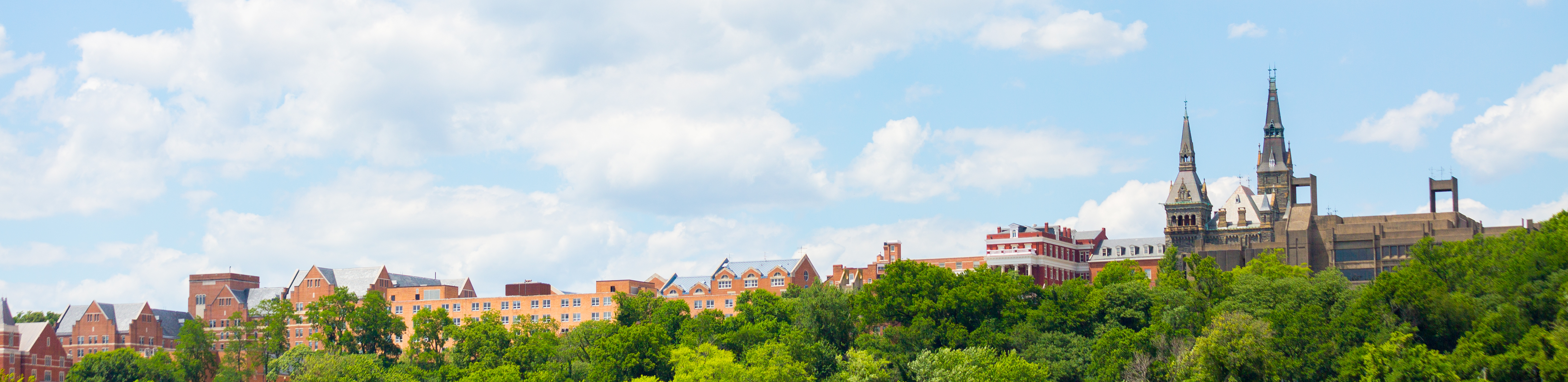 Campus from Key Bridge