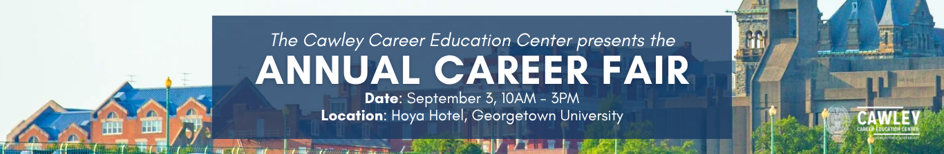 Banner for 2026 Annual Career Fair